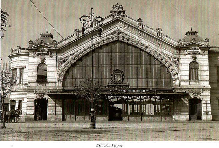 Estación Pirque, Parque Bustamante